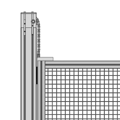 56-300-1 MODULAR SOLUTIONS DOOR PART PARALLEL GLIDE-ROLL ELEMENT